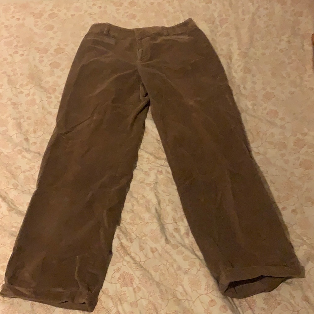 Tan corduroy pants Size 8